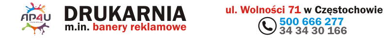 logo firmy zajmujcej si produkcj banerw reklamowych w czstochowie